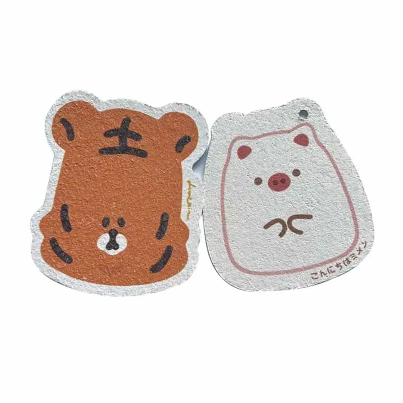 Direct Sale Cartoon Tiger Bear Compressed Cellulose Sponge