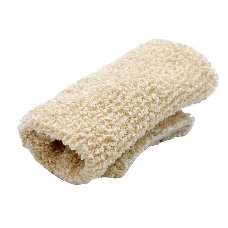 Eco Friendly Natural Hemp Exfoliating Bath Mitt Glove Sponge for Bath
