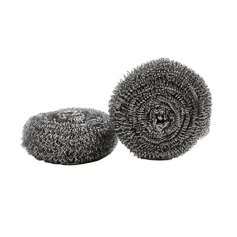 Stainless Steel 410 Scrubber Kitchen Scourer Dish Wash Ball Pot Cleaning Ball 15g