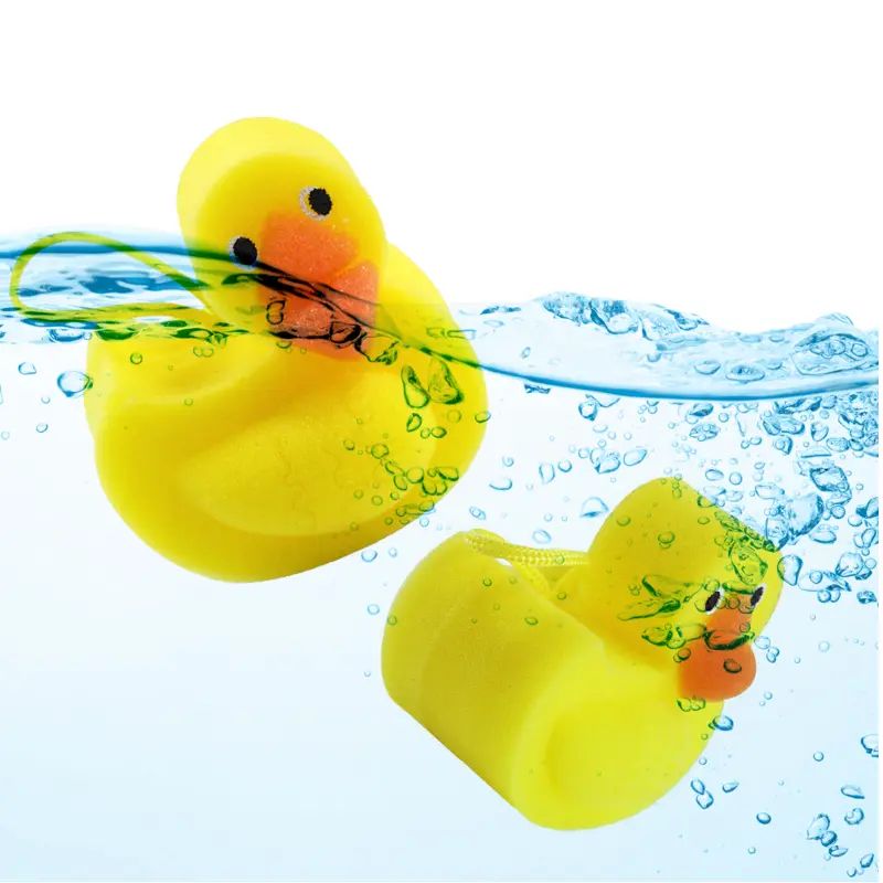 Baby Bath Shower Sponge Infant Shower Cartoon Animal