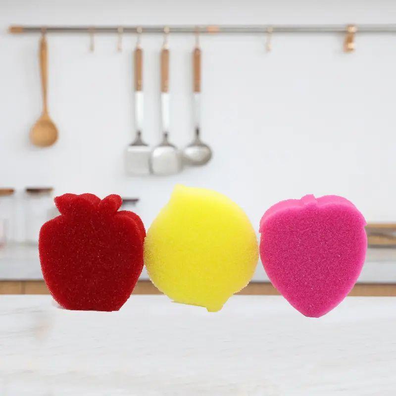 Multi-use Dishwasher Safe Cleaning Sponge Scrubber for Dishes and Home Odor Resistant