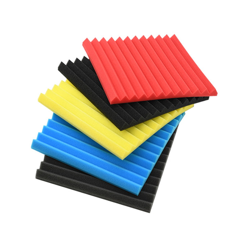 Custom Acoustic Soundproofing Foam for Live Streaming Room KTV Polyurethane Pyramid Egg Soundproofing Foam Home Decoration Sound Absorption Material